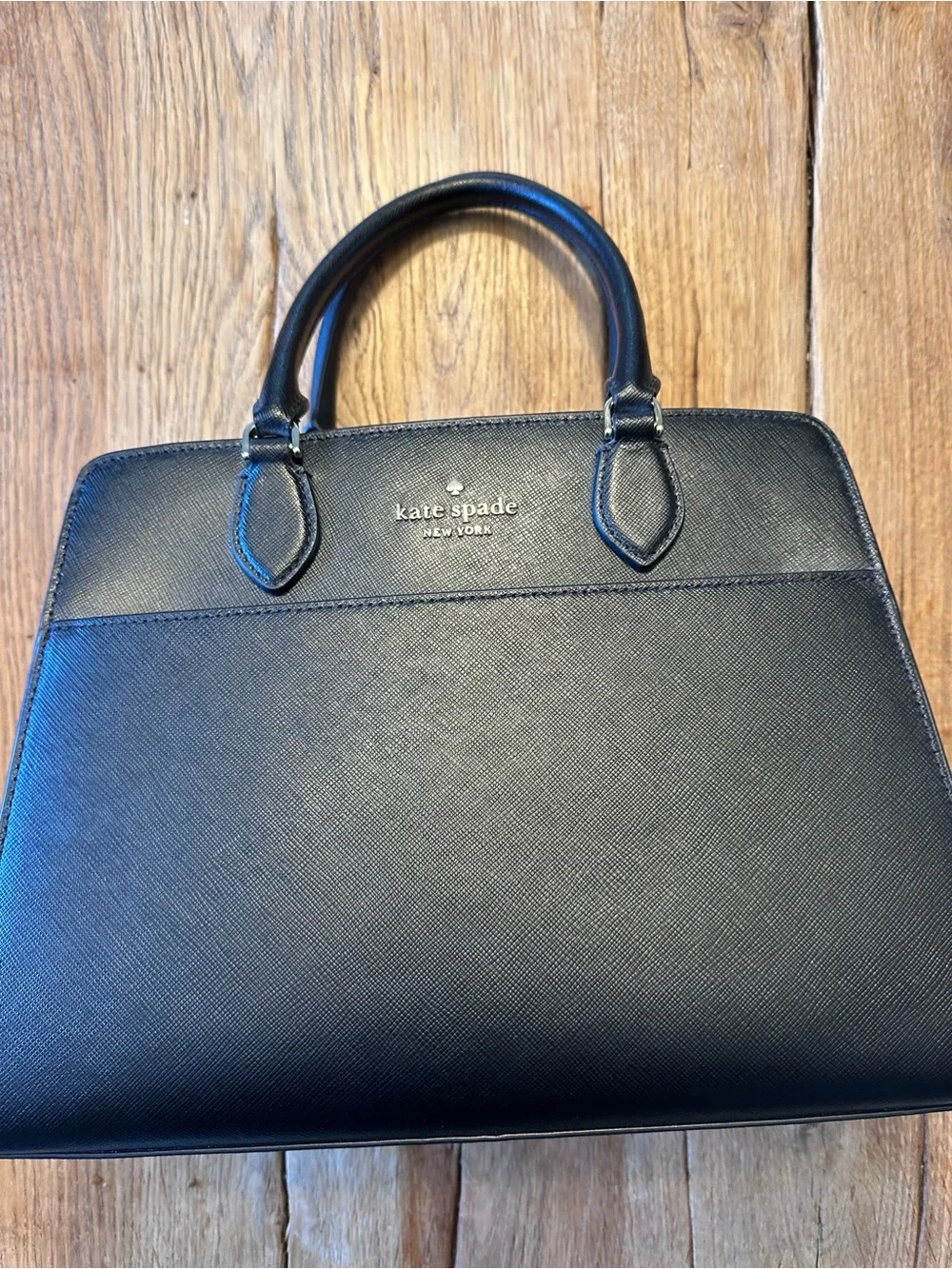 Kate Spade Madison Safiano Leather Medium Satchel
